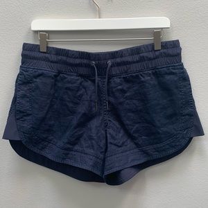 Athleta Cabo Short 4” | Linen | Navy | Size 12
